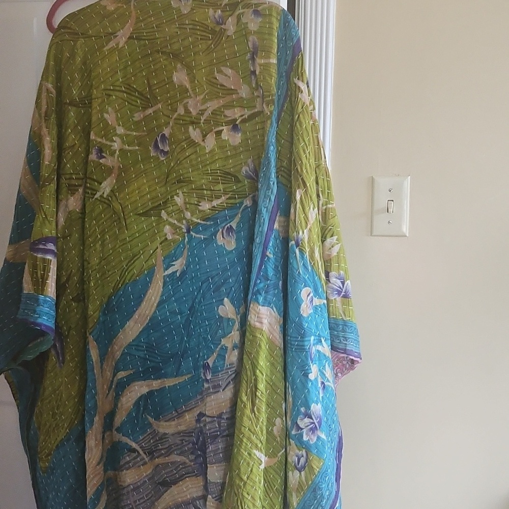 Kantha Kimono 3X - Picture 4 of 7